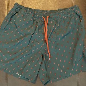 J. Crew Swim Trunks Size Large